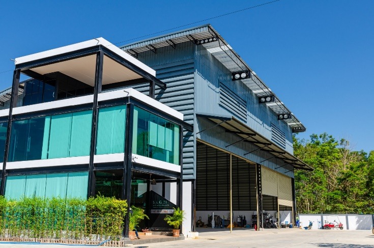 S.K.G.21 workshop building